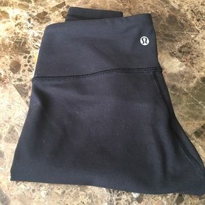 Lulu lemon basic black leggings